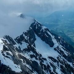 Flugwegposition um 08:01:53: Aufgenommen in der Nähe von Mitterberg-Sankt Martin, Österreich in 2352 Meter